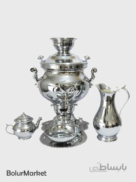 سرویس سماور گازی گل