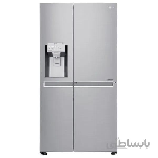 یخچال و فریزر ساید بای ساید ال جی مدل J267 silver