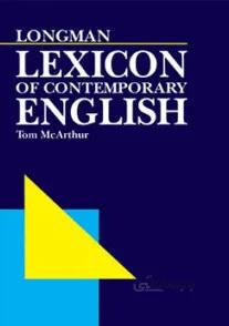 Longman Lexicon of Contemporary English