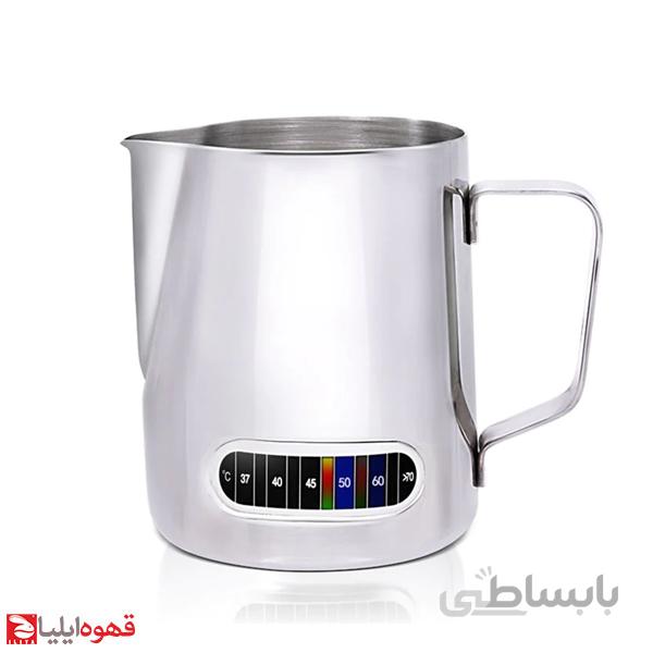 پیچر شیر دماسنج دار 600 میلی لیتری