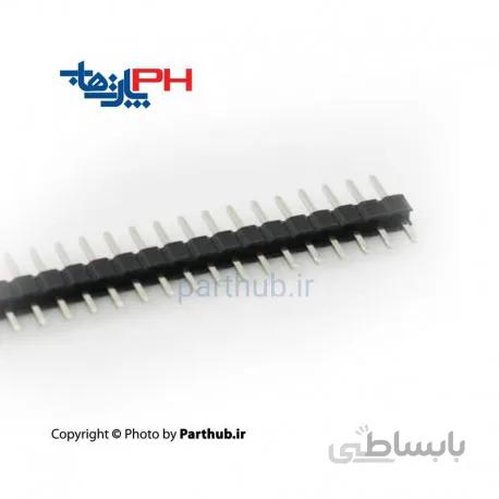 پین هدر نر 1x40 صاف 2mm