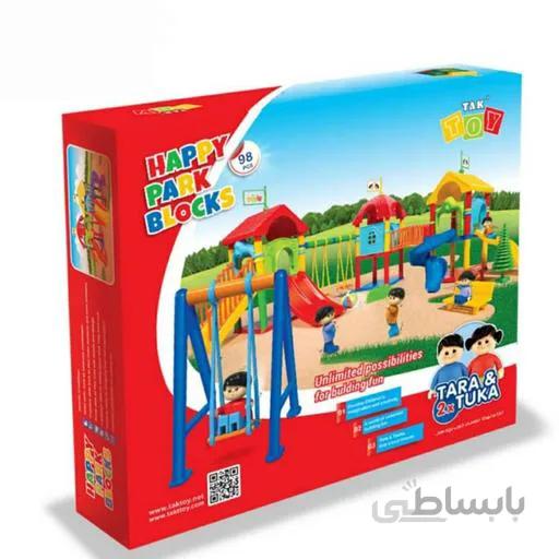 پارک شادی 98 قطعه محصول تک توی ا Happy Park Blocks