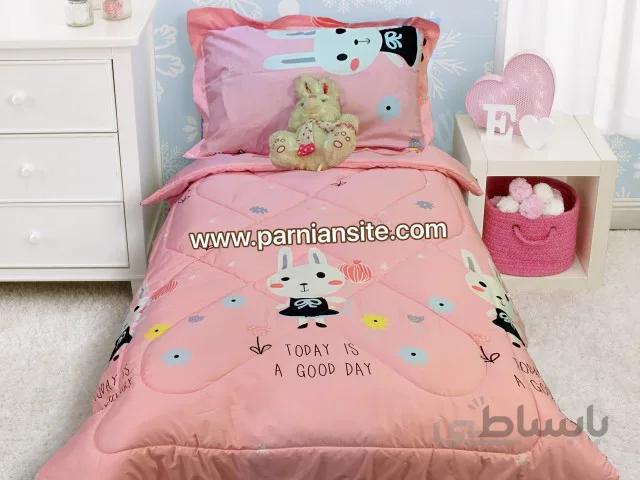 روتختی دخترانه خرگوش صورتی کد 807