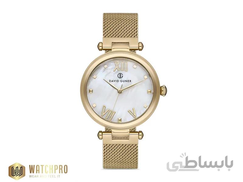 ساعت مچی زنانه دیوید گانر مدل DG-8158LC-C1