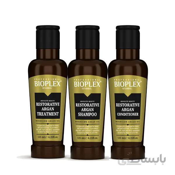 کیت احیاکننده مو آرگان بایوپلکس BioPlex (3×125 میل)
