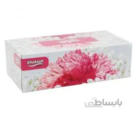 دستمال کاغذی شکوه 150 برگ دولایه طرح عروس