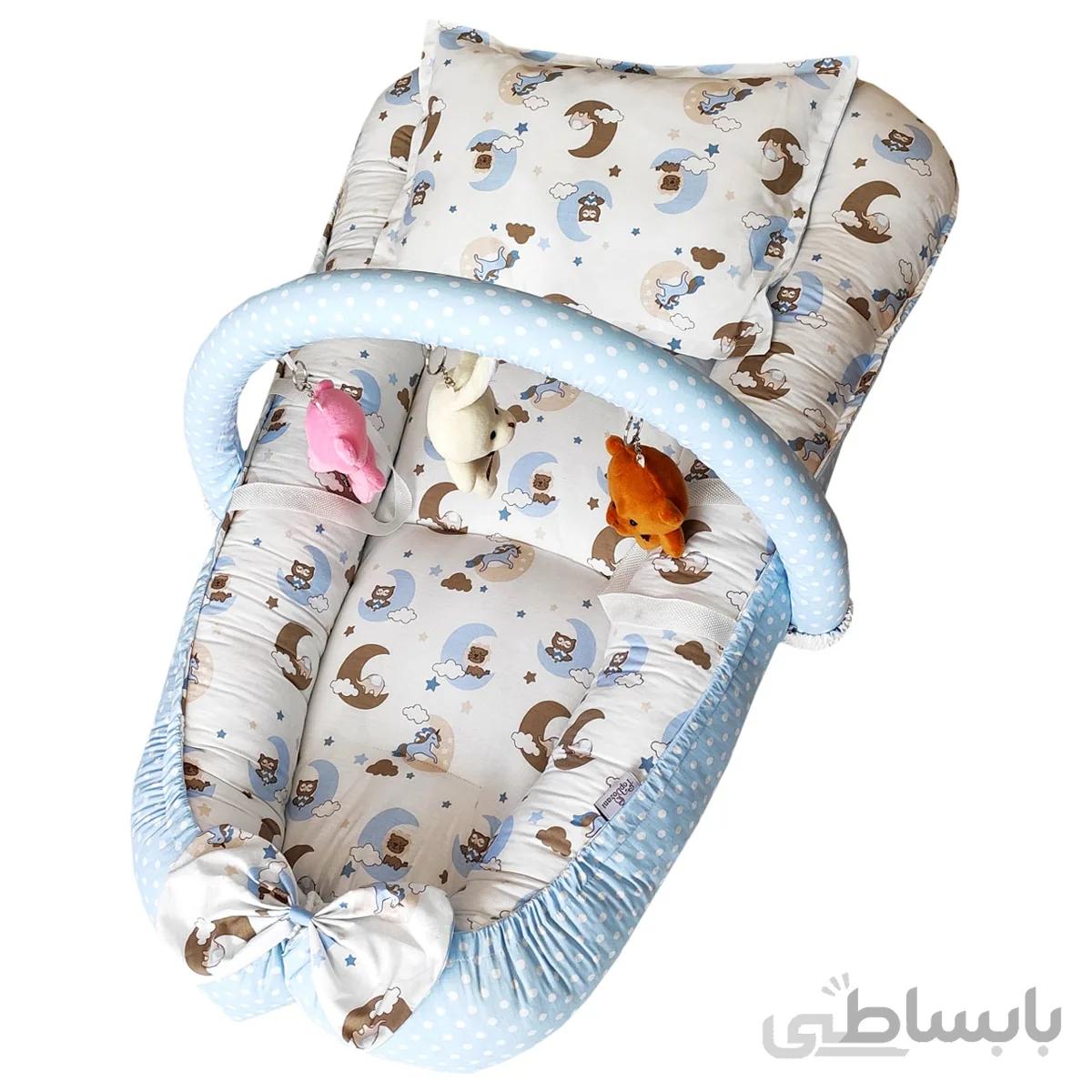 تشک لبه دار پلی جیم نوزاد مدل TDL21002