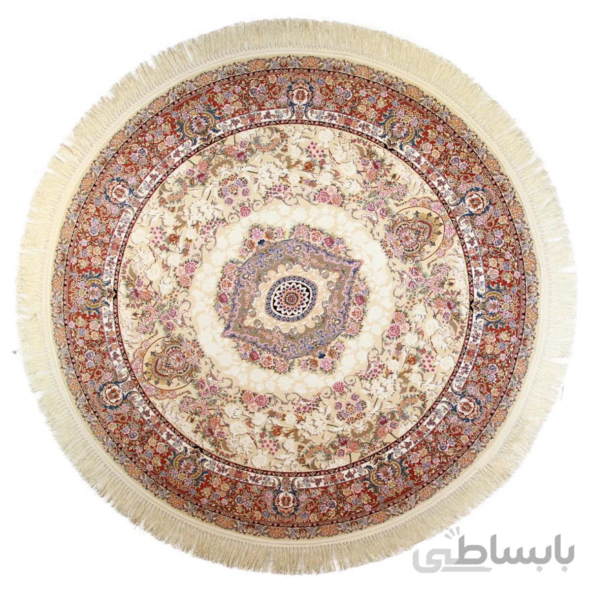 فرش گرد 1200 شانه 3600 تراکم بهشتی تبریز