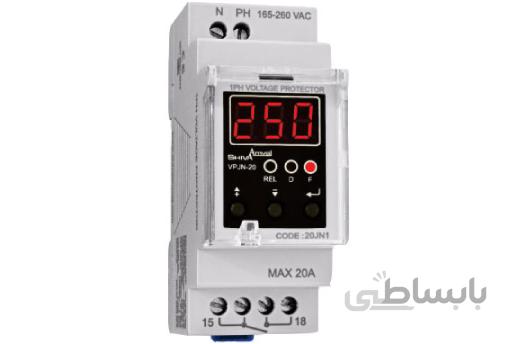 محافظ ولتاژ تک فاز دیجیتال شیوا امواج ا DIGITAL VOLTAGE PROTECTOR 1PH