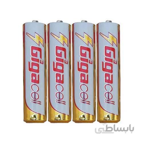 باتری قلمی گیگاسل مدل Ultra Heavy Duty R6-4S بسته 4 عددی ا Gigacell AA Battery Ultra Heavy Duty R6-4S Pack Of 4