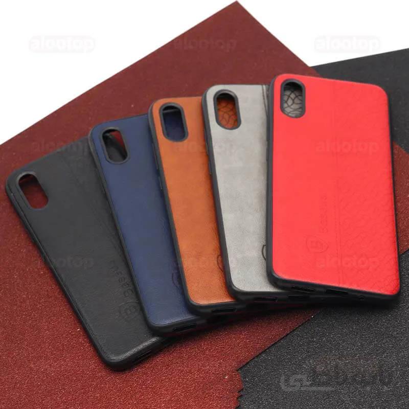 قاب چرمی شیائومی Redmi 9A طرح Baseus