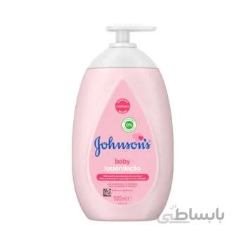 لوسیون مرطوب کننده پوست کودک 24 ساعته جانسون حجم 500 میل