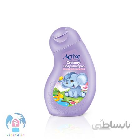 شامپو بدن کرمی کودک مدل فیل اکتیو