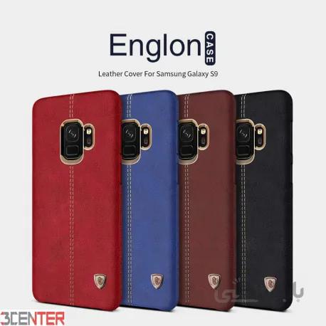 قاب محافظ چرمی نیلکین Nillkin Englon Samsung Galaxy S9