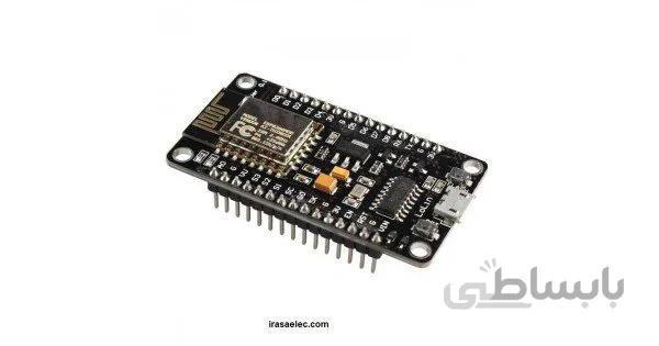 برد توسعه NodeMcu دارای هسته وای فای ESP8266 و مبدل CH340G