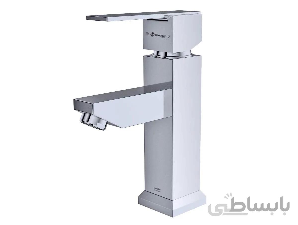 شیر روشویی شودر مدل شارپ ا شیر روشویی شودر مدل شارپ کد 297255