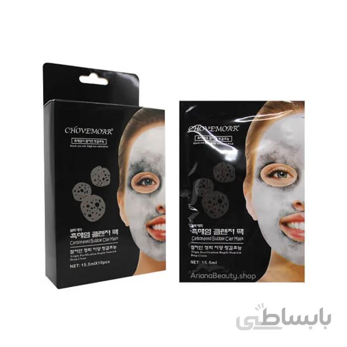 ماسک حبابی خاک رس