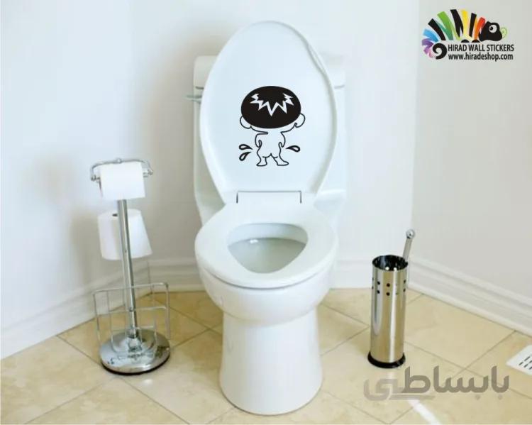 برچسب توالت فرنگی پسر بچه کد h3111