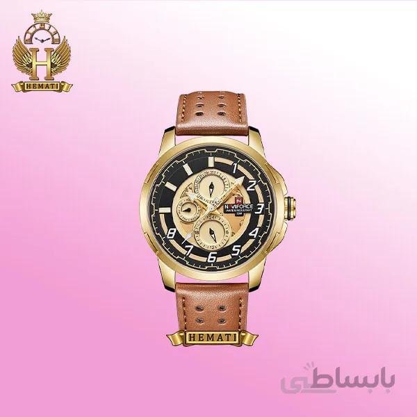 ساعت مچی نیوی فورس NAVIFORCE NF9142M بند عسلی