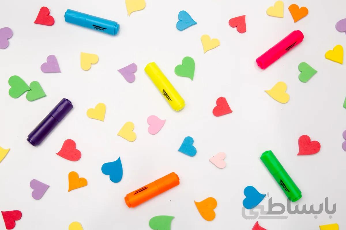 ماژیک هایلایتر ( علامت زن ) کرونا