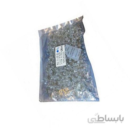 LED لیزری - شیشه ای پایه کوتاه 5mm سبز - بسته1000تایی