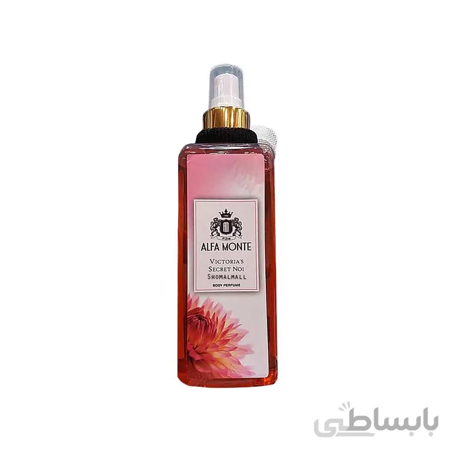 بادی پرفیوم زنانه آلفا مونته مدل ویکتوریا سکرت شماره 1 – Victoria’s Secret No1