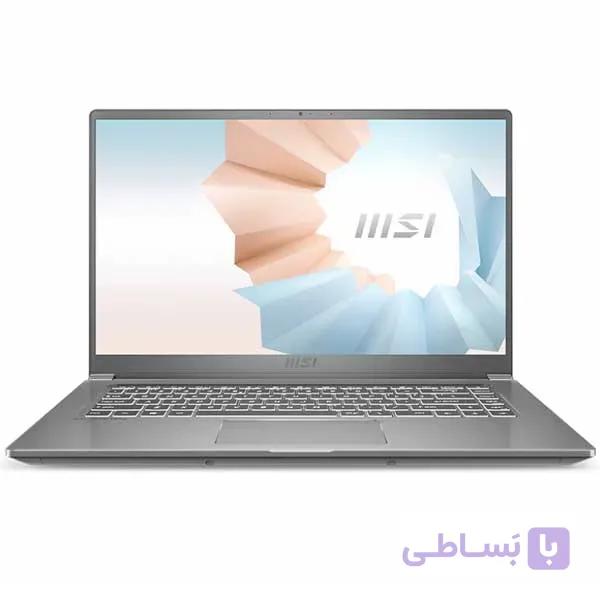 لپ تاپ 15.6 اینچی ام اس آی مدل Modern 15 A10RBS i7-10710U