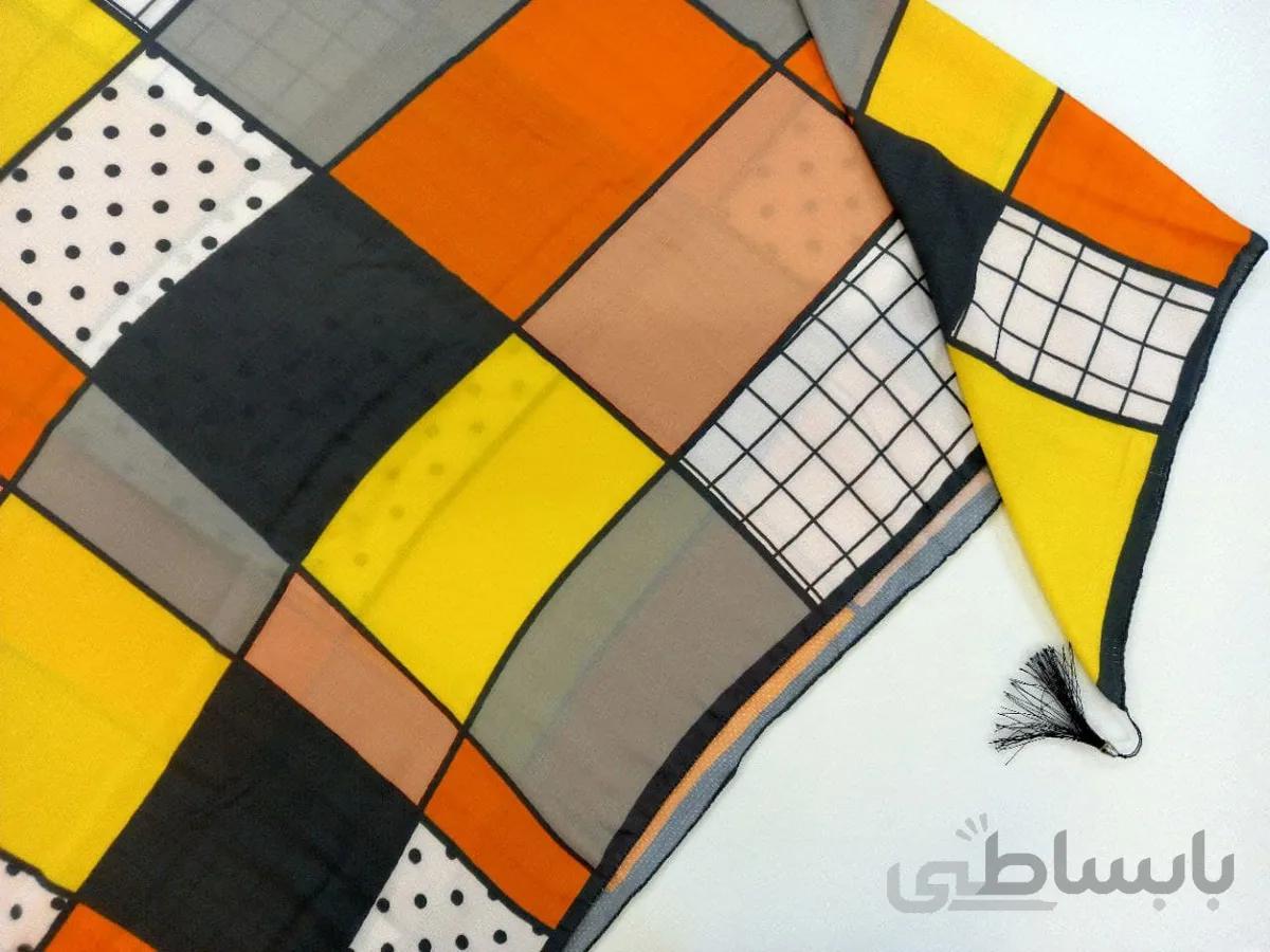 روسری طرح مربعی کد 139