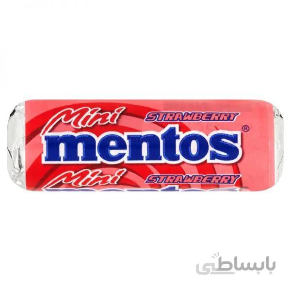 آبنبات منتوس مینی طعم توت فرنگی 10.5 گرم