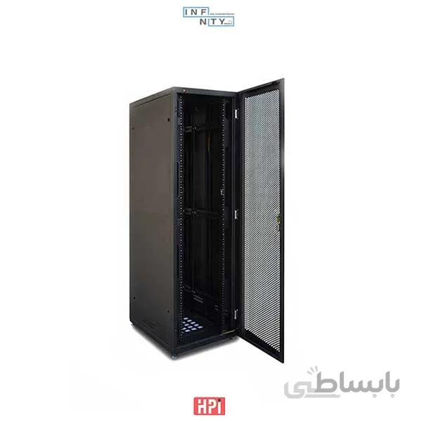 رک سرور ایستاده 42 یونیت عمق 100 دهنه 80 مدل HPI 0810-42