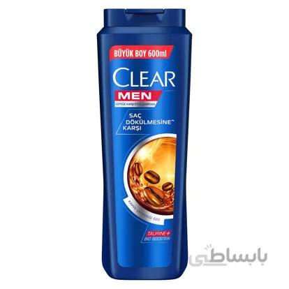 شامپو ضدریزش وضدشوره مردانه کلیر CLEARحاوی عصاره قهوه