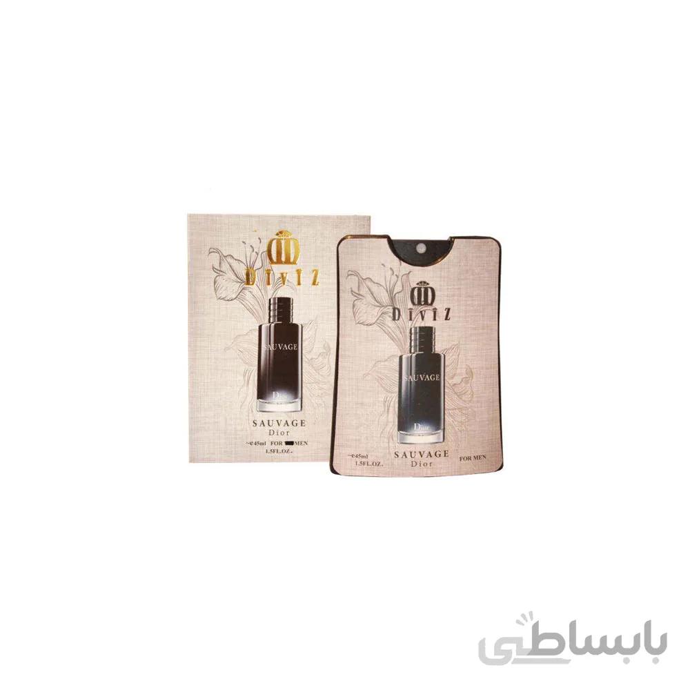 عطر جیبی مردانه دیوایز مدل ساواج حجم 45 میلی لیتر