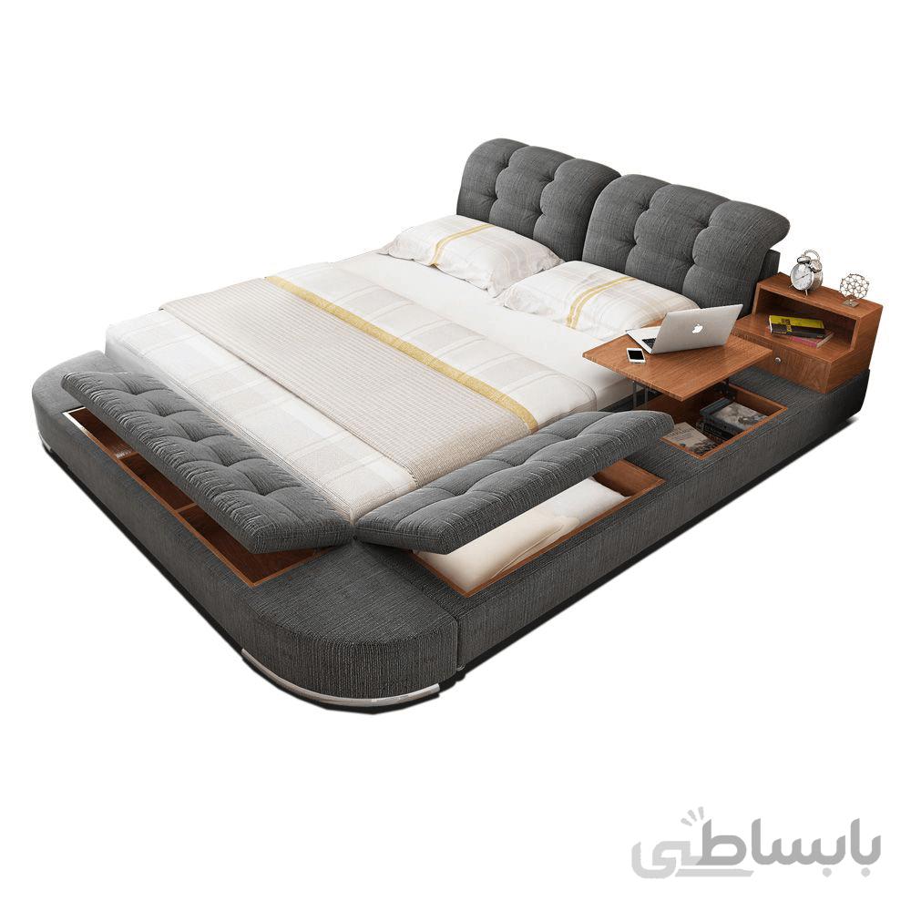 تخت خواب هوشمند و آپشنال نابی تک - مدل ساندرا
