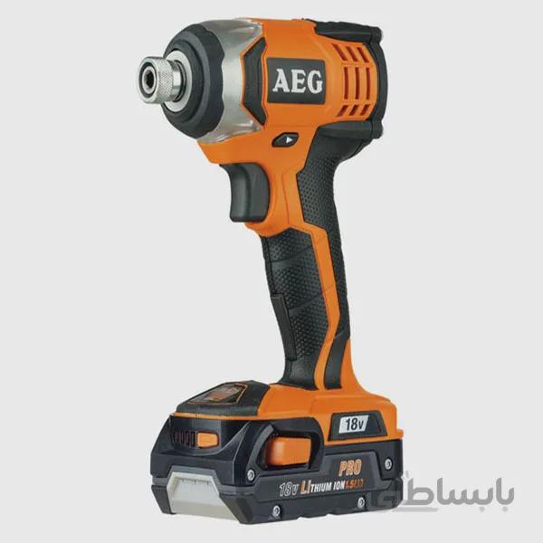 پیچ گوشتی شارژی آاگ مدل BSS18C LI ا AEG BSS18C LI Cordless Screwdriver
