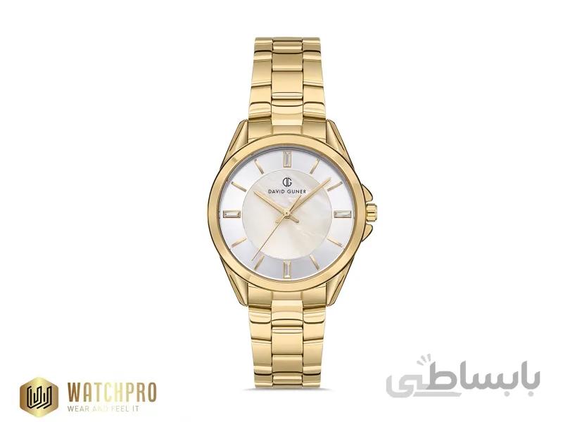 ساعت مچی زنانه دیوید گانر مدل DG-8070LA-B1