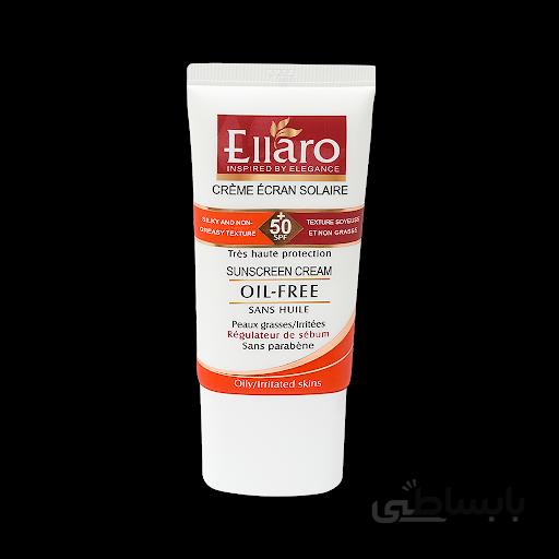 کرم ضدآفتاب انواع پوست ها الارو spf 50 بژ طبیعی
