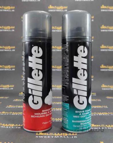 فوم اصلاح صورت ژیلت 200 میلی لیتر Gillette