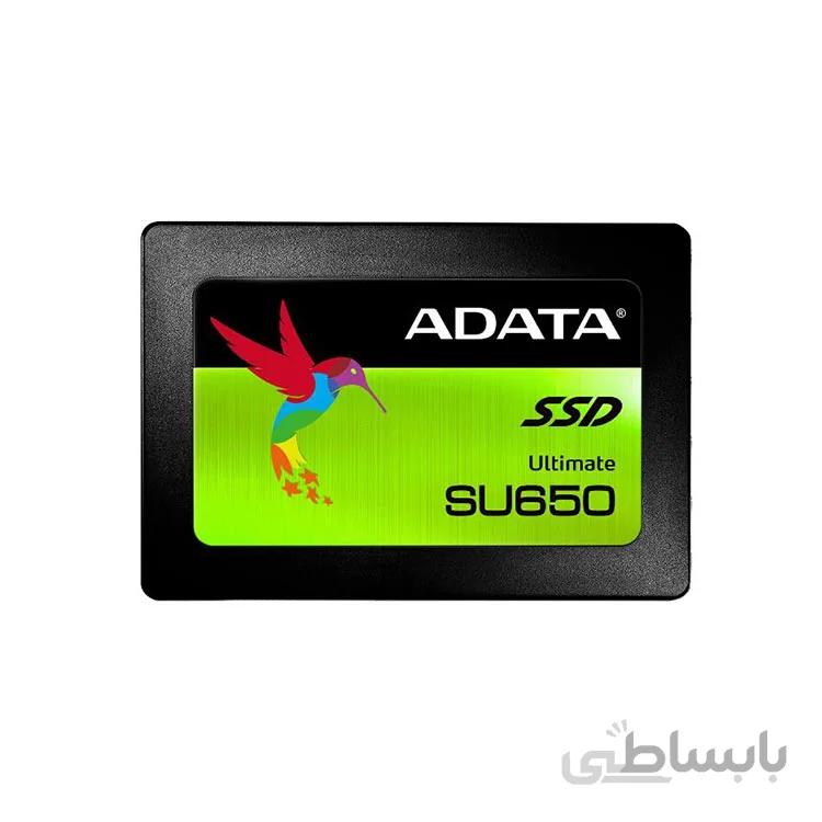 اس اس دی اینترنال ای دیتا مدل SU650 ظرفیت 480 گیگابایت ا ADATA SU650 Internal SSD Drive 480GB