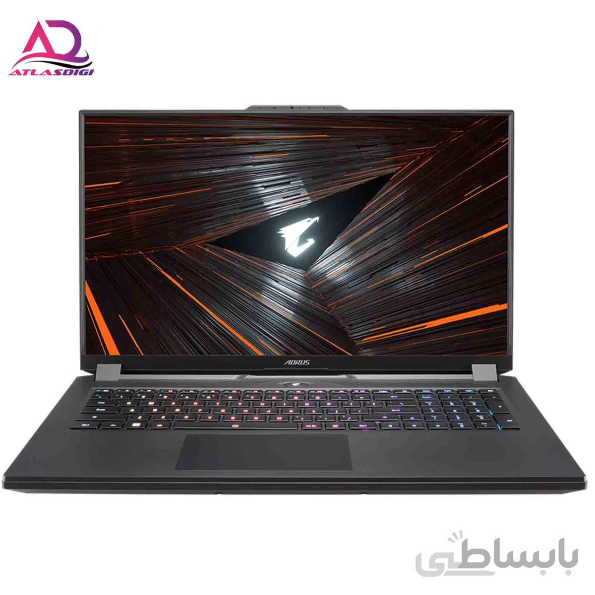 لپ تاپ گیمینگ گیگابایت مدل GIGABYTE AORUS 17G XE4 i7-12700H RTX3070Ti 16GB 1TB 360Hz