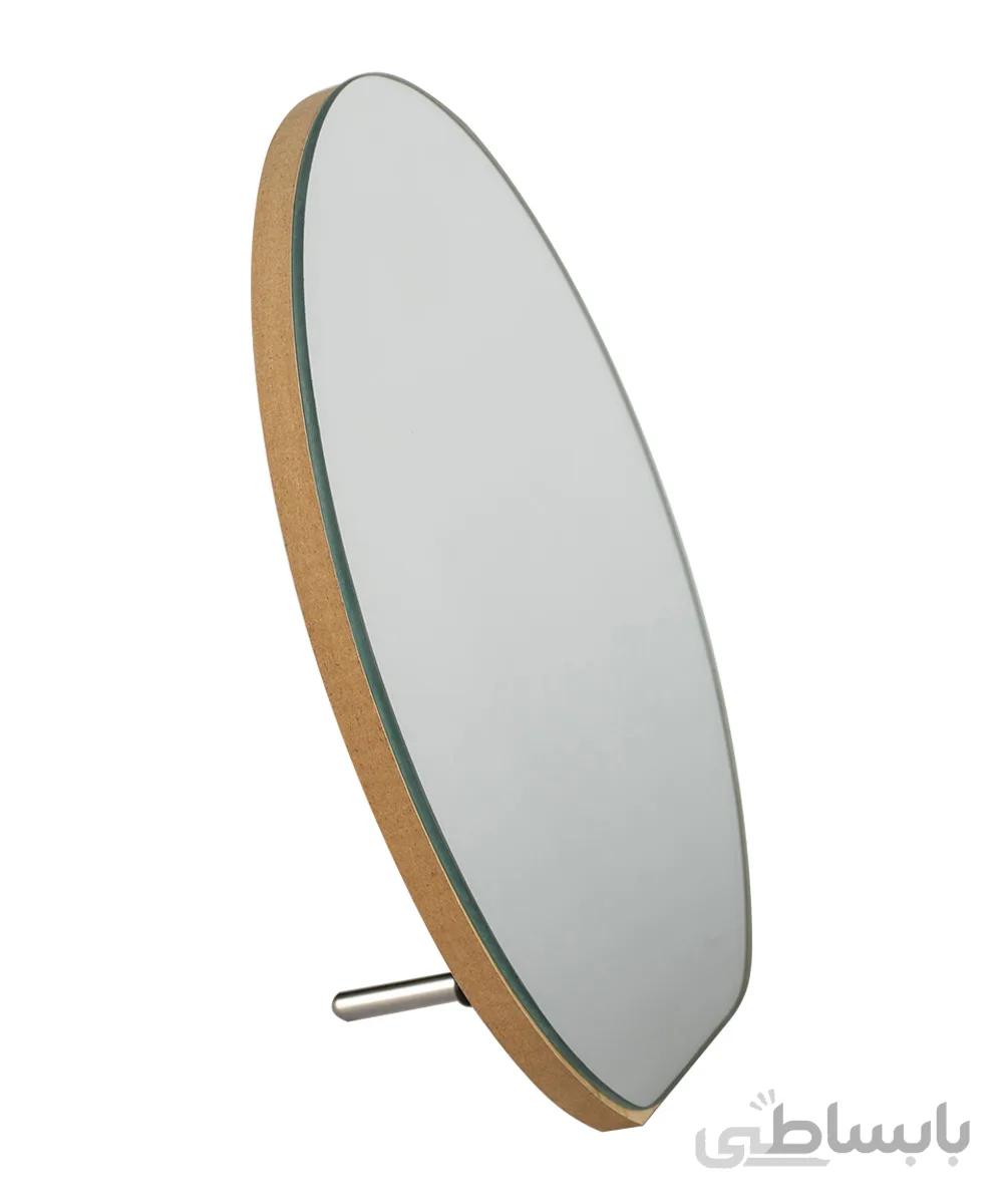 آینه بیضی پایه دار