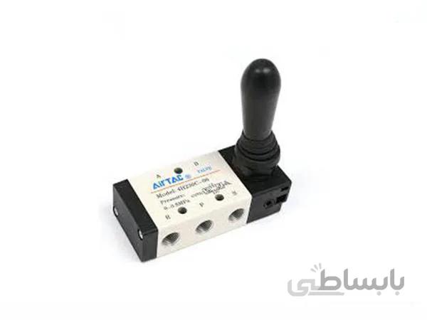 شیر کنترل جهت با تحریک دستی AirTAC 4H-4HA