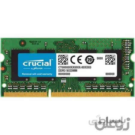 رم لپ تاپ کروشیال مدل DDR3L 1600MHz ظرفیت 8 گیگابایت