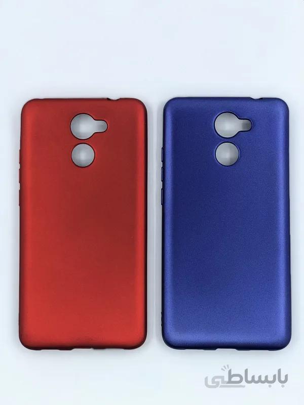 کاور قاب محافظ رنگ قرمز و سرمه ای گوشی هواوی وای 7 پرایم مناسب Huawei y7 prime و اینجوی هفت پلاس