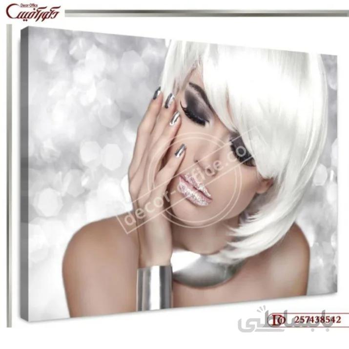 تابلو چهره مدرن 8542 ا Modern face painting 8542