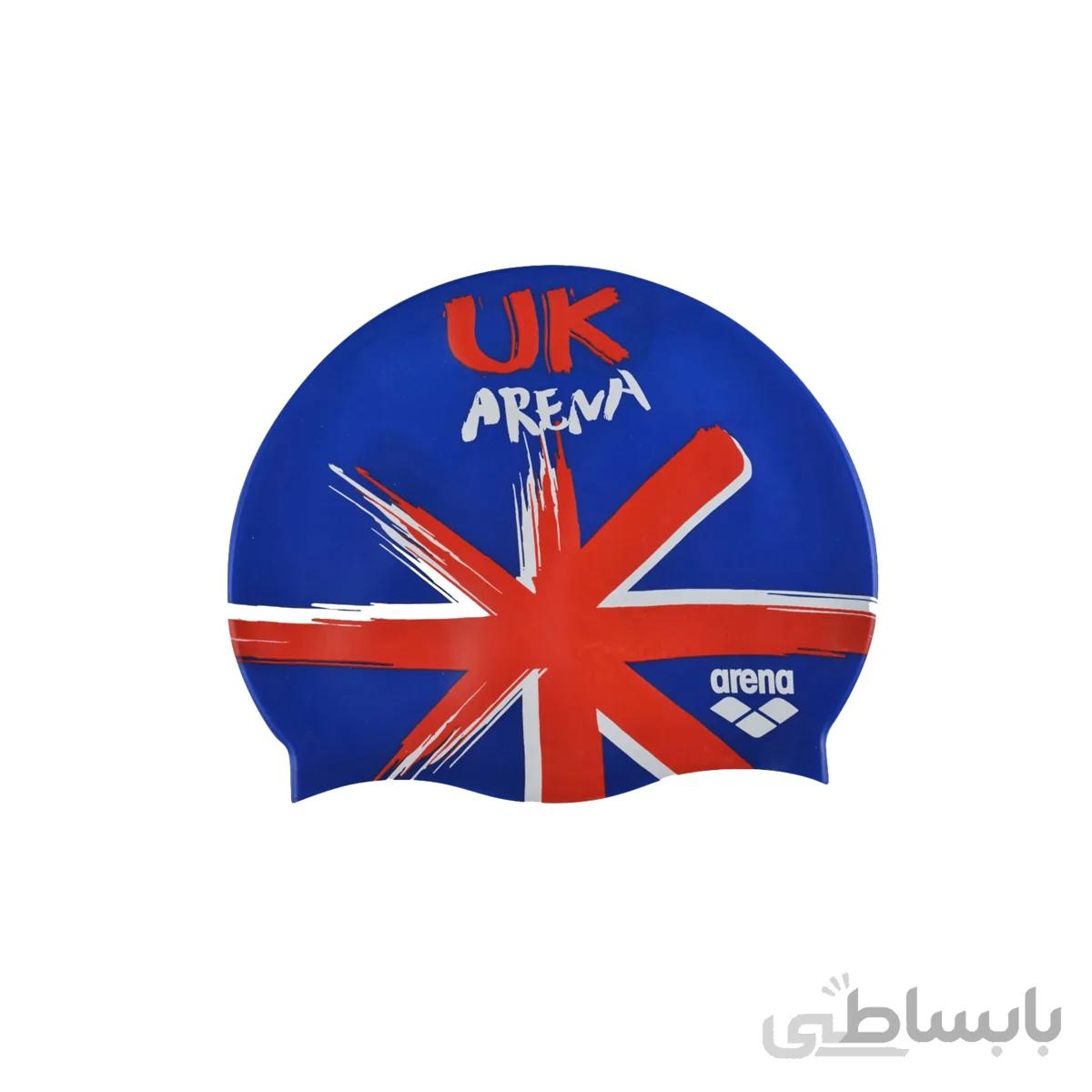 کلاه شنای ارنا مدل FLAGS SILICONE انگلیس ا new collection