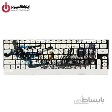 برچسب فانتزی کیبورد طرح فوتبال