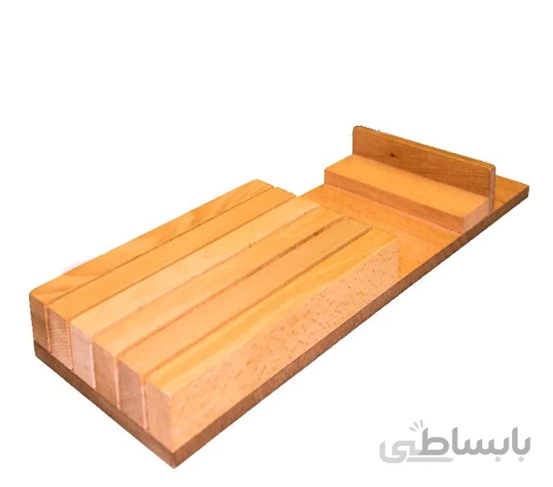 جای چاقو چوب راش