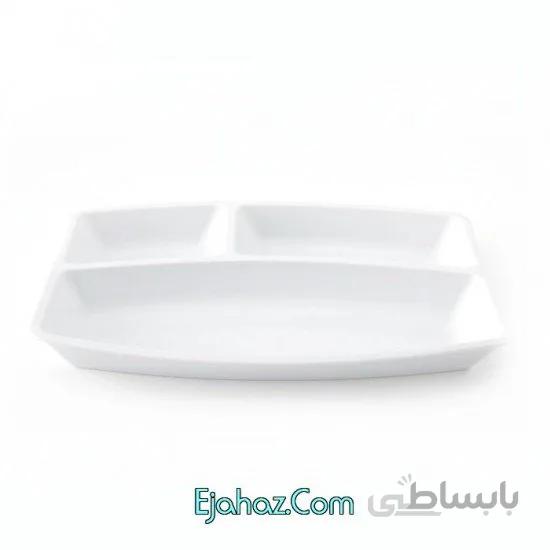 سینی مای سلف سفید ظروف سرو و پذیرایی سینی مای سلف سفید تکی درجه: یک