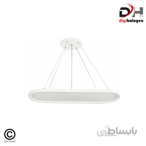 چراغ آویز سقفی بیضی 60 وات اف ای سی کد H160