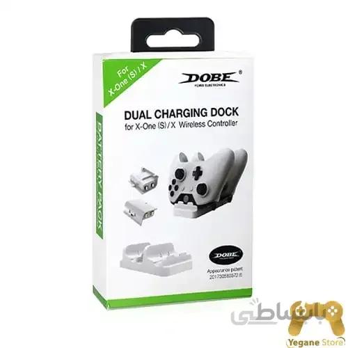 پایه شارژ و باتری دسته Xbox one s برند DOBE